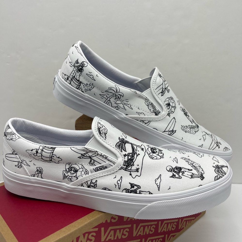 Vans WMNS Classic Slip-On
Low Tide True White/True
VN0A5JLXBPD Sneakers - Picture 5 of 16
